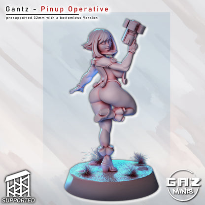 Gantz - Pin-Up Operative (Elf) - Sci-Fi Miniature