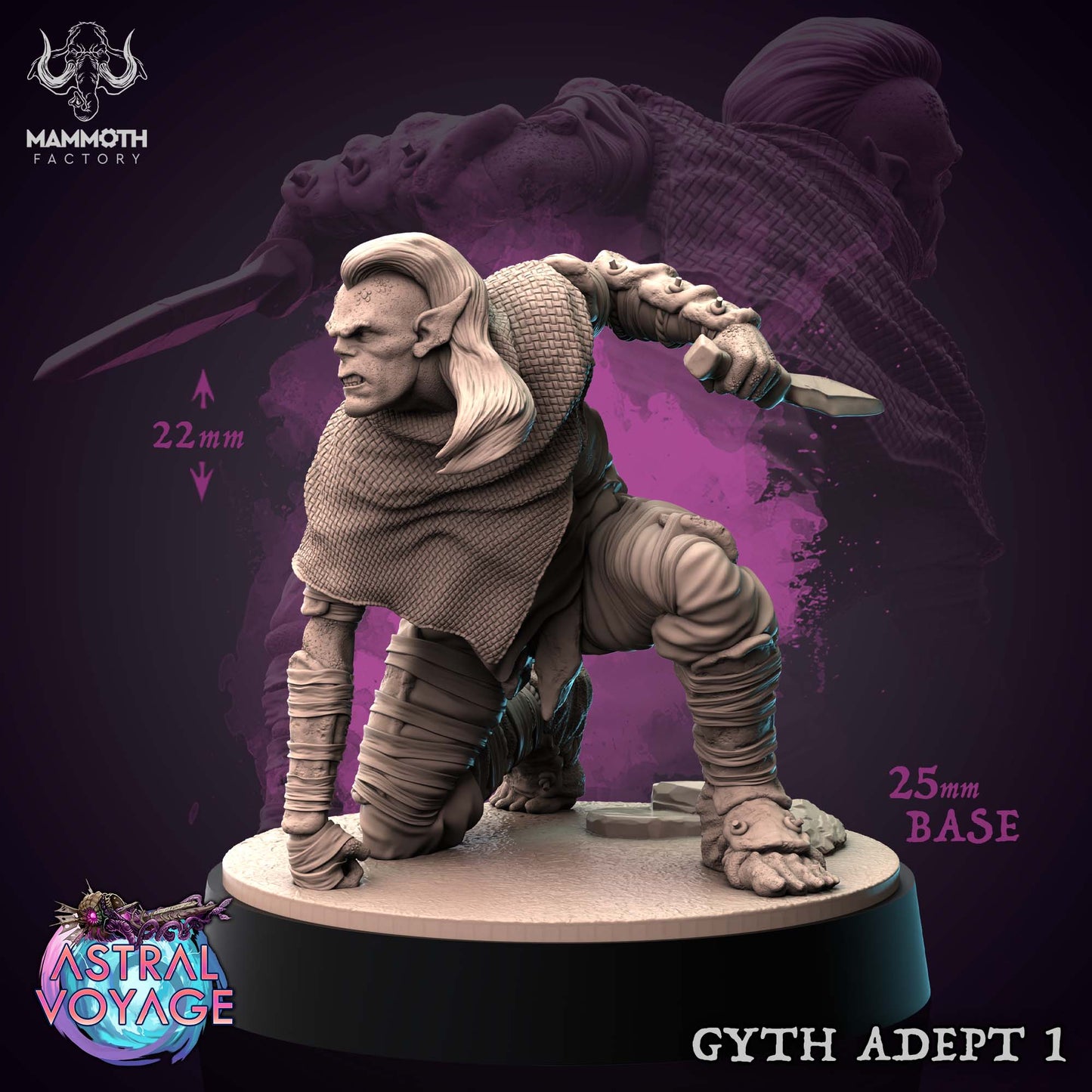 Gyth Adepts Set – Gith Assassin Miniatures