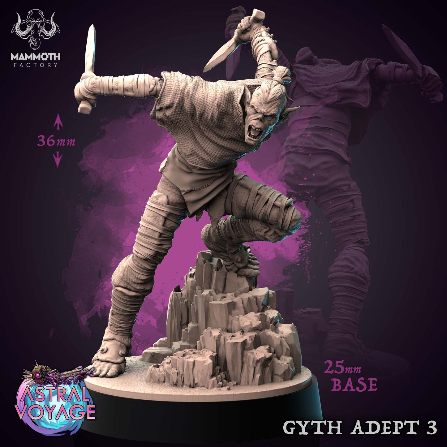 Gyth Adepts Set – Gith Assassin Miniatures