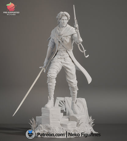 Front view of Gustave