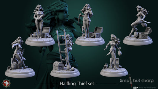 Group shot of halfling theives