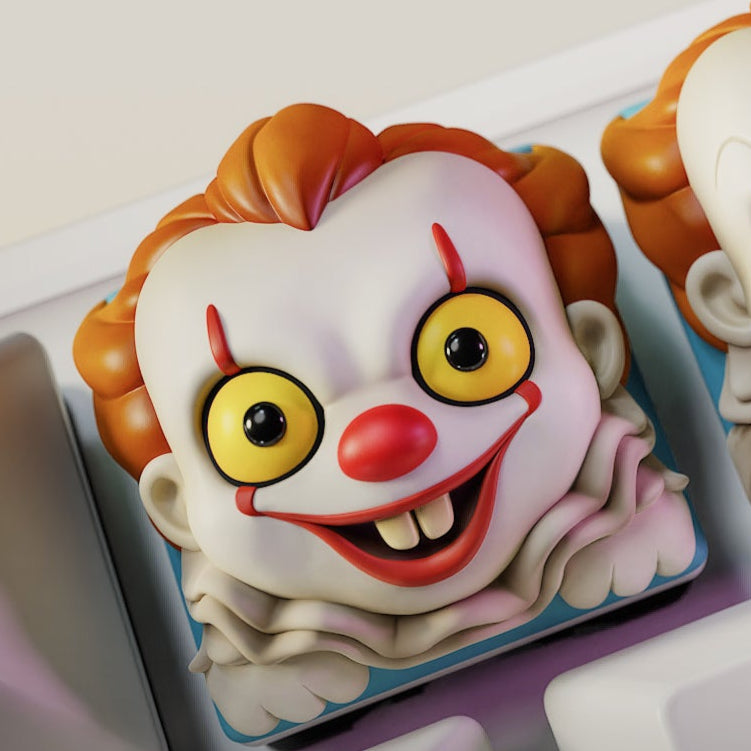 Pennywise - Halloween Style Keyboard Keycaps