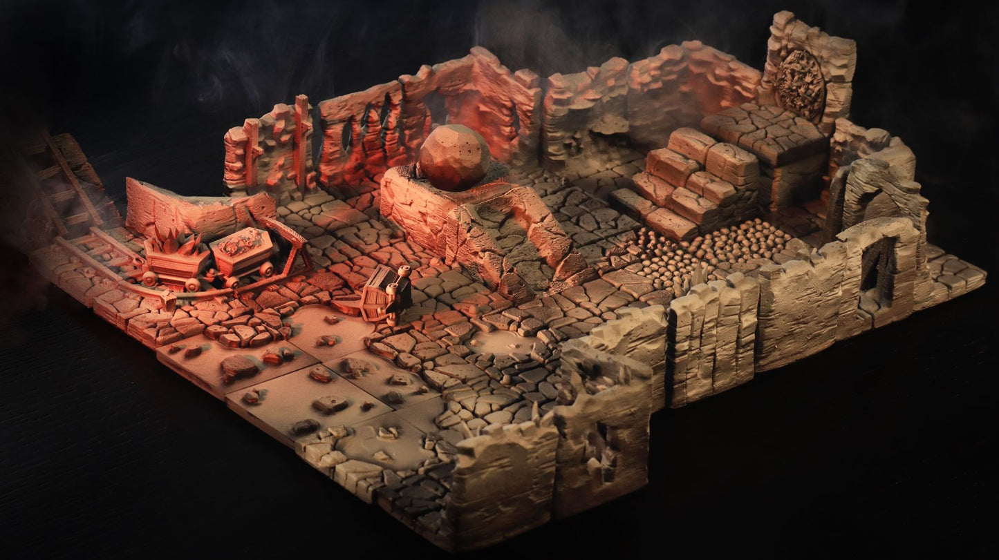 Death X Tiles - Caves & Caverns Set