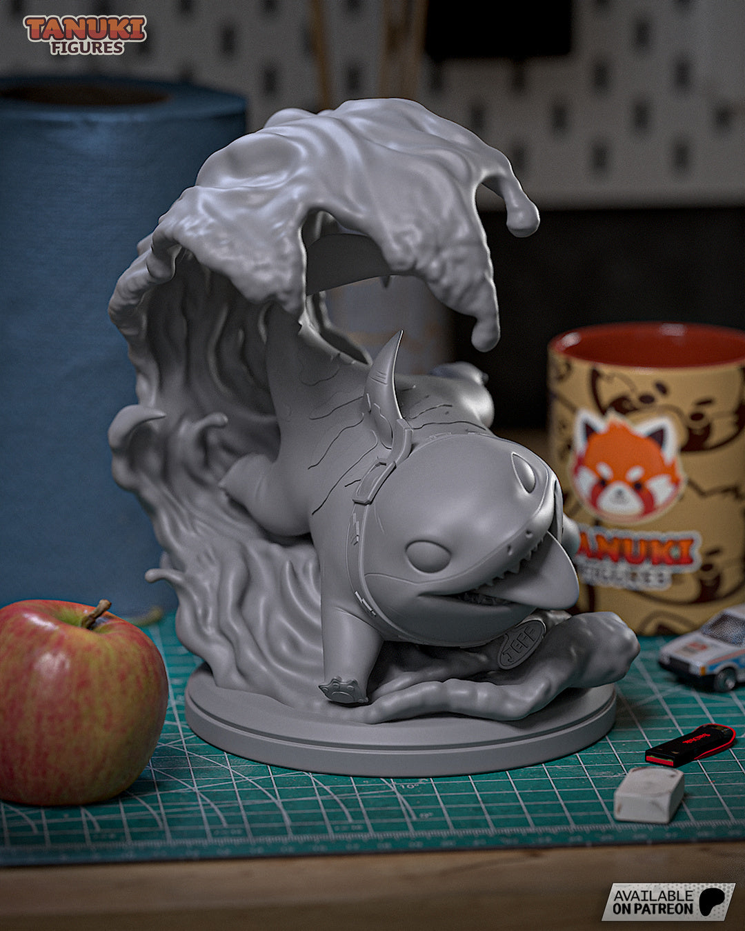 Jeff the Shark - Marvel Rivals - 8"