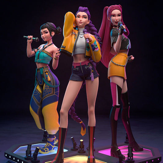 H3ll Creator K-Pop Demon Hunters Full Diorama - 1:8 Scale