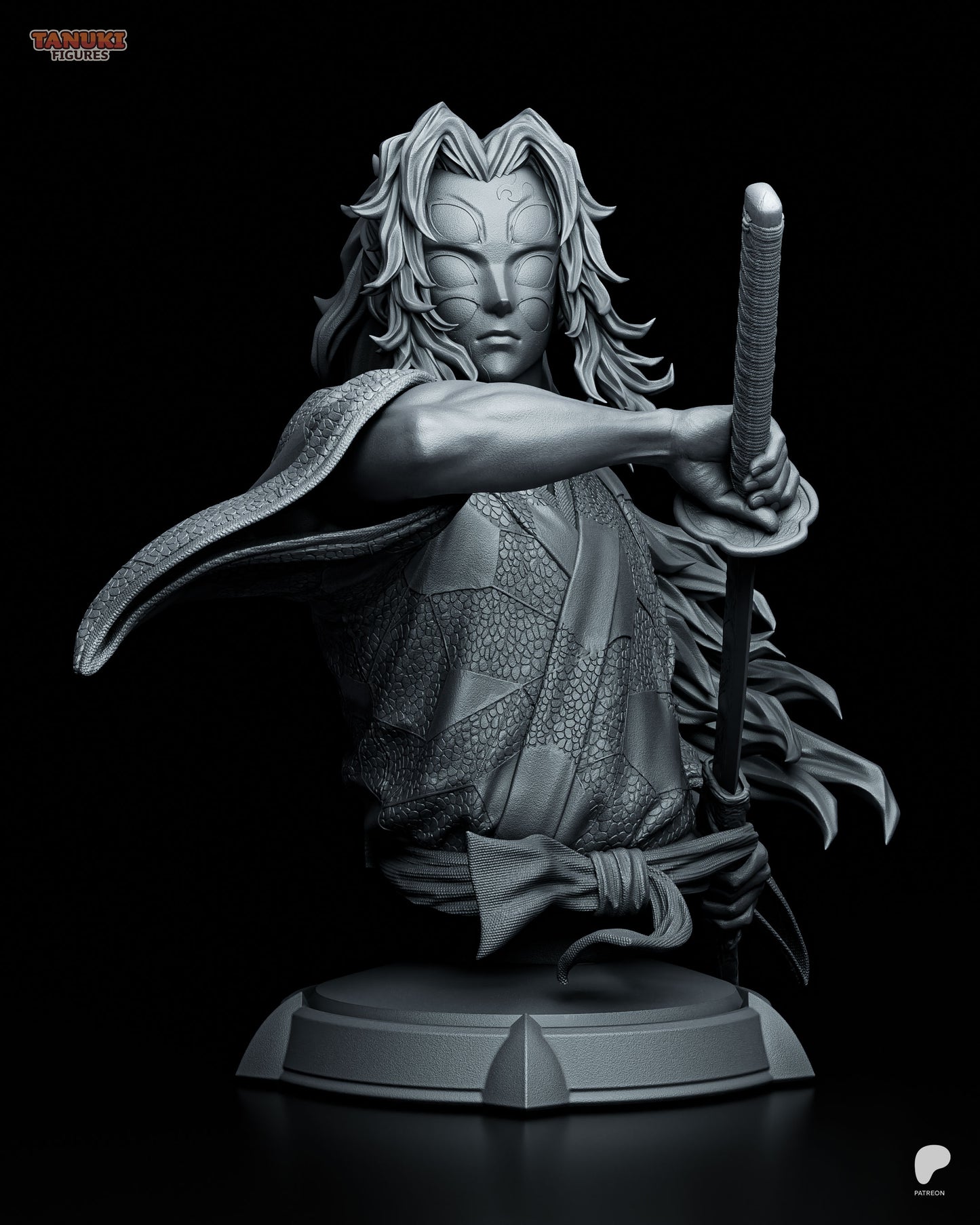 Kokushibo - Demon Slayer / Kimetsu no Yaiba - 1:6 Scale Figure & Bust