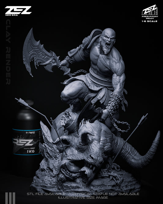 Kratos - GoW - 1:6 Scale Figure & Bust