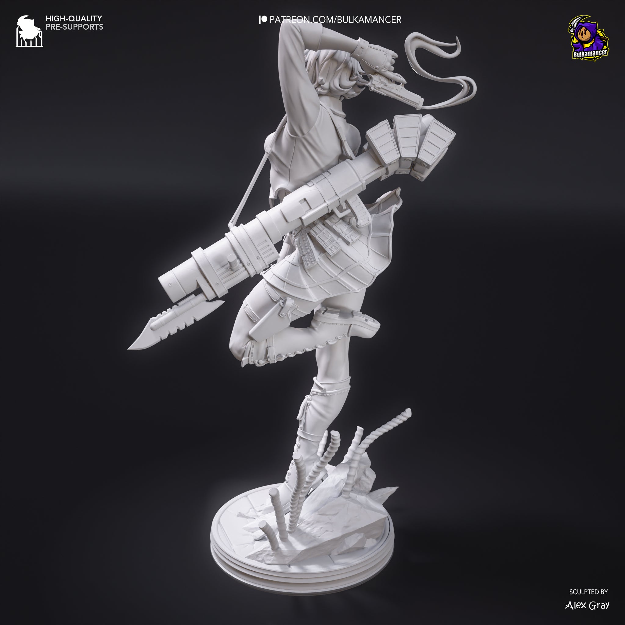Lady - Devil May Cry - 1:8 Scale Figure – Dungeon Master Minis