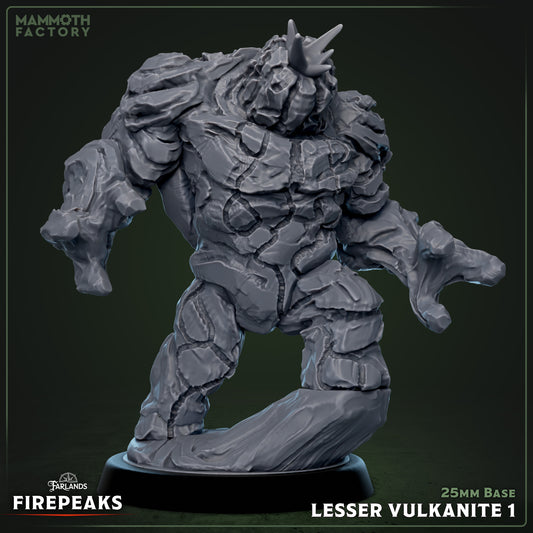 Lesser Vulkanites - Magma Elementals - Miniatures