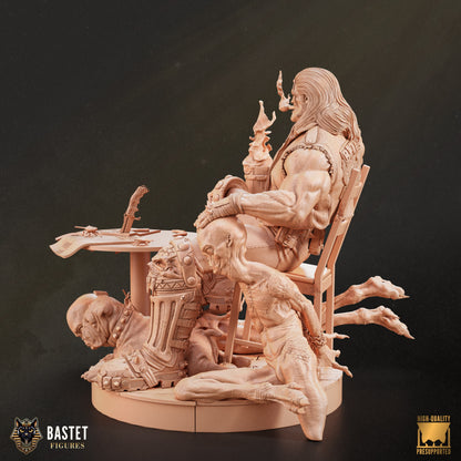 Lobo  - DC Comics  - 1:8 Scale Figure & Bust