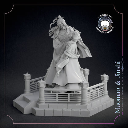 Jinshi & Maomao Diorama - The Apothecary Diaries / Kusuriya no Hitorigoto - 1:8 Scale Figures