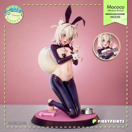 Reverse Bunny Mococo - Virtual Social Media Star - Hololive - 1:7 Scale Figure