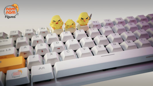 Nomnom Bird Keycaps