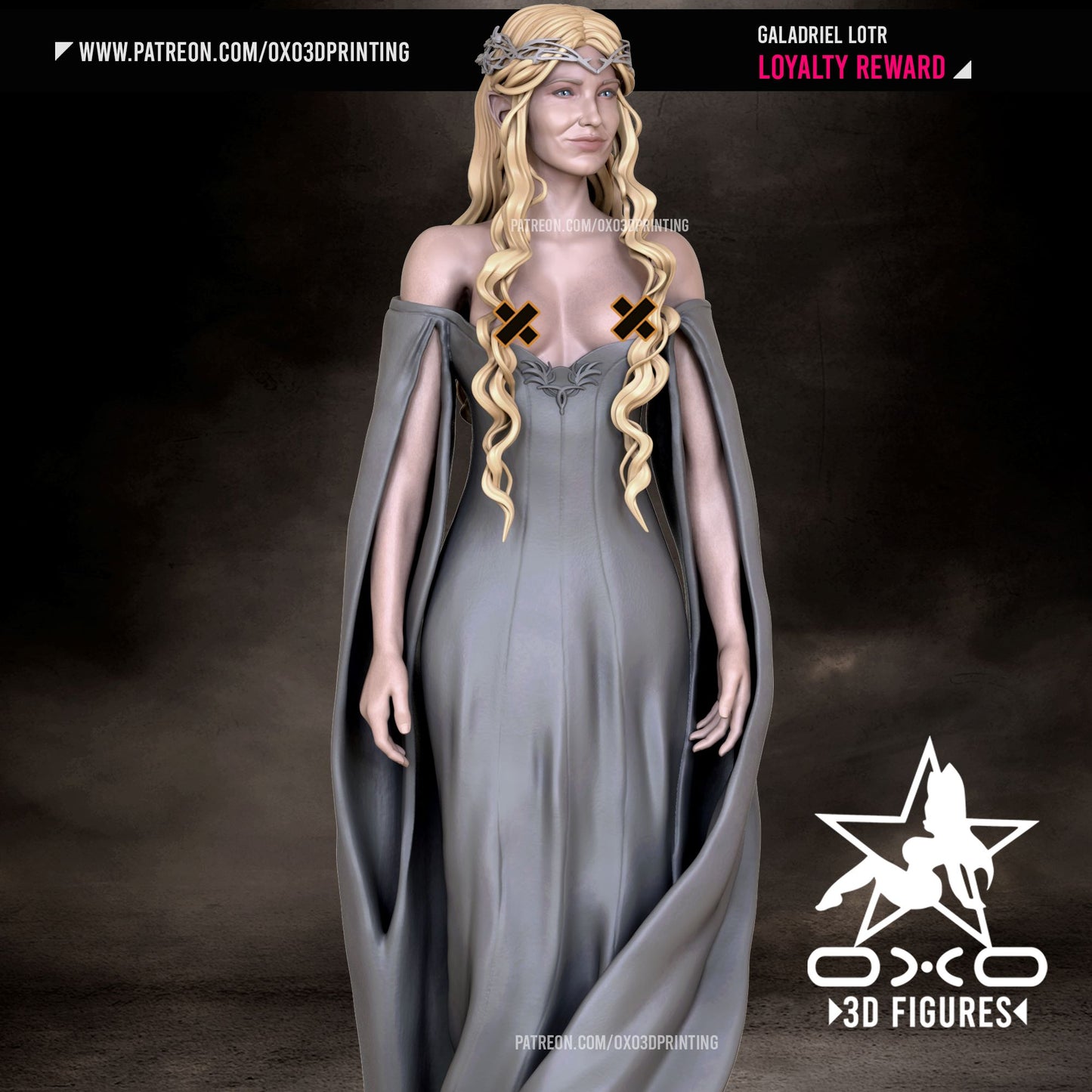 Galadriel- LoTR (SFW/NSFW) - 1:10 Scale Dungeon Master Minis Galadriel- LoTR (SFW/NSFW) - 1:10 Scale Dungeon Master Minis