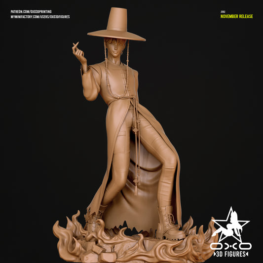 Jinu - K-Pop Demon Hunters - 1:10 Scale Figure