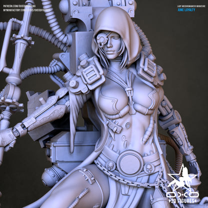Lady Mecromancer - Lovemace - (SFW/NSFW 18+) 1:10 Scale