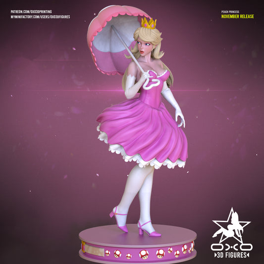 Princess Peach - Super Mario (SFW/NSFW 18+) - 1:10 Scale Figure