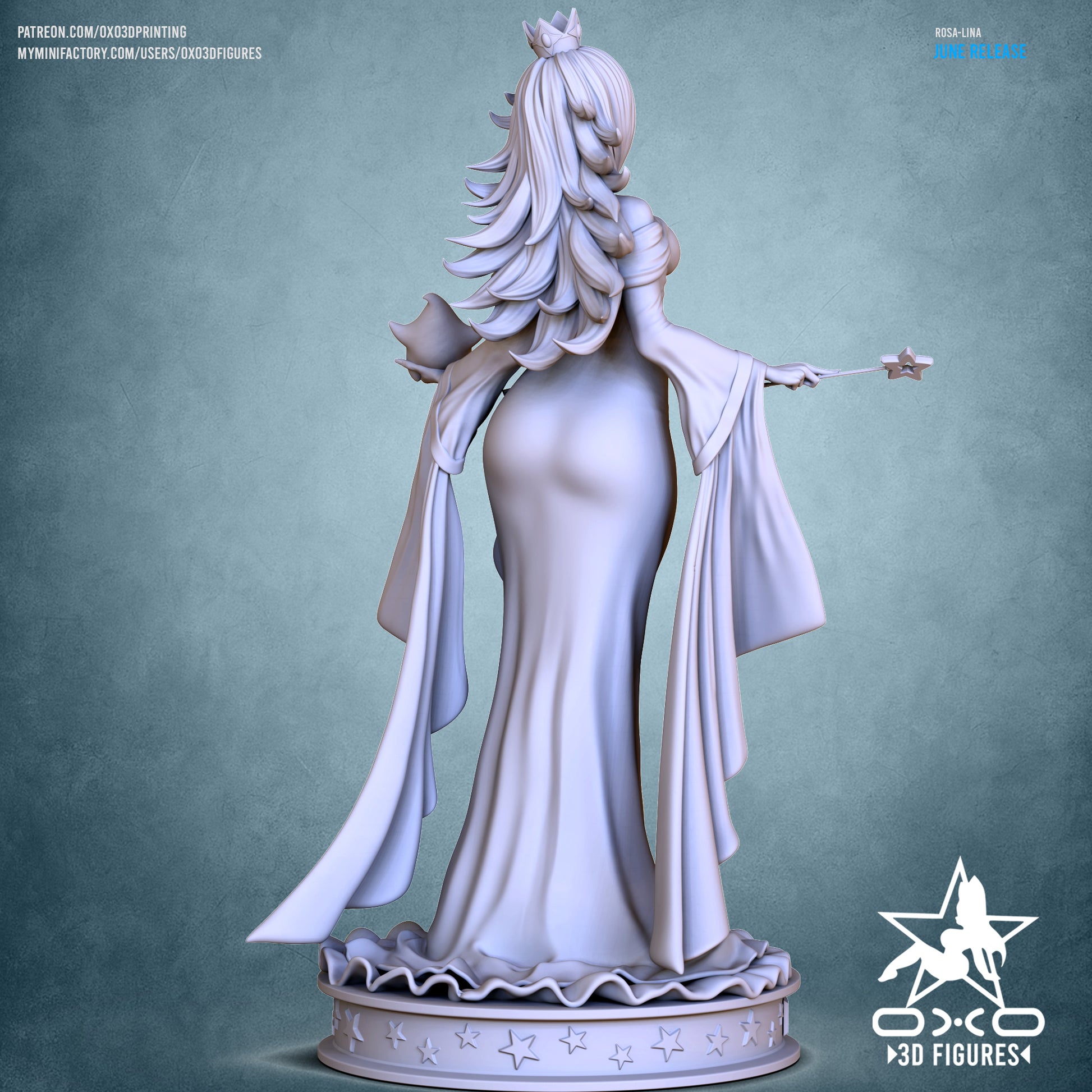 Rosalina - Super Mario (SFW/NSFW 18+) - 1:10 Scale Figure Dungeon Master Minis Rosalina - Super Mario (SFW/NSFW 18+) - 1:10 Scale Figure Dungeon Master Minis