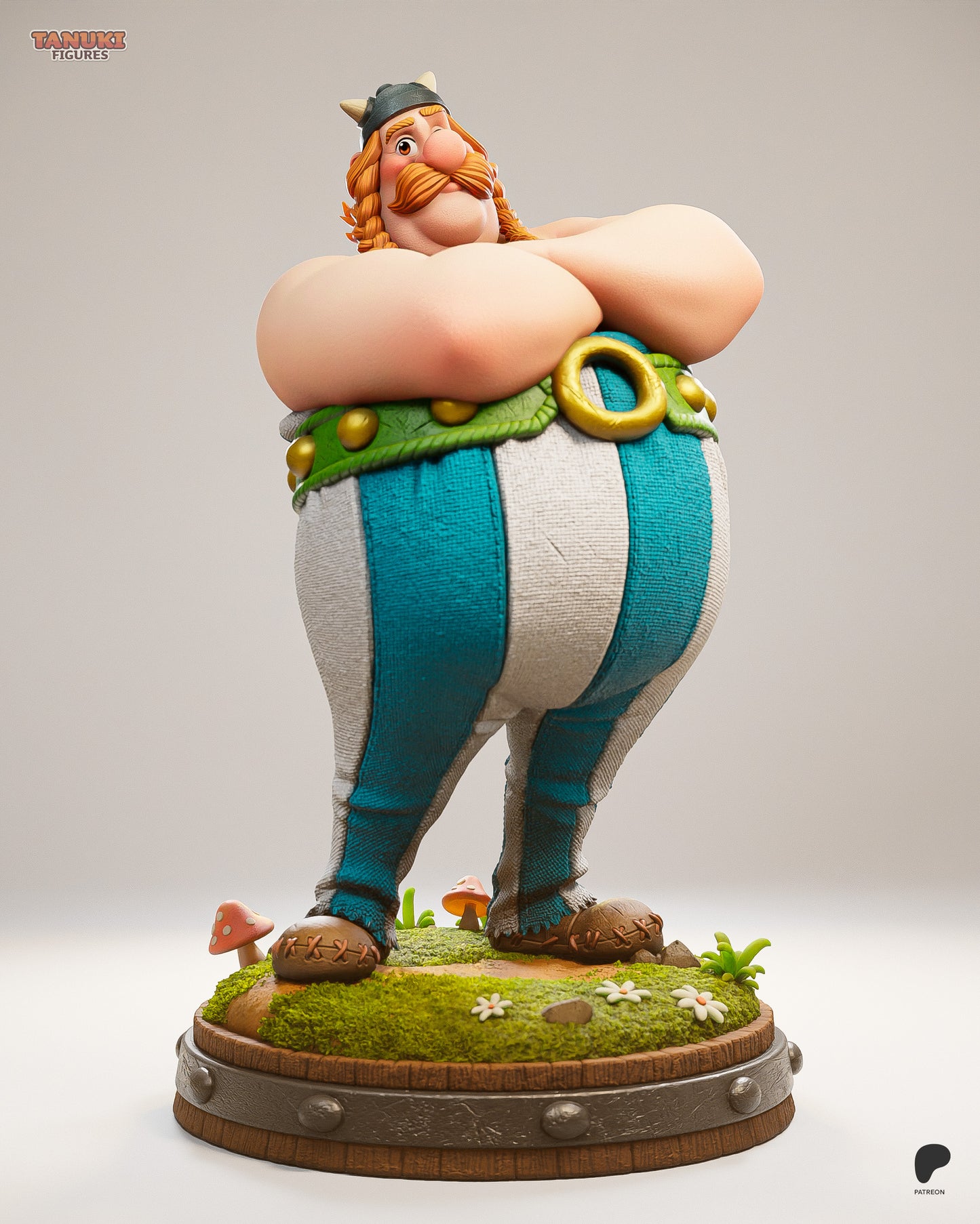 Toon Obelix - Asterix - 1:12 Scale Figure