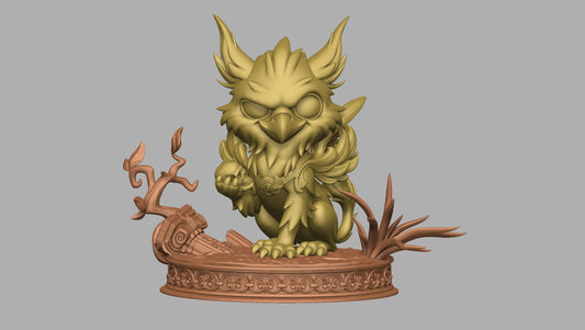 Kaelyn’s Griffon Companion – Fantasy Creature Miniature