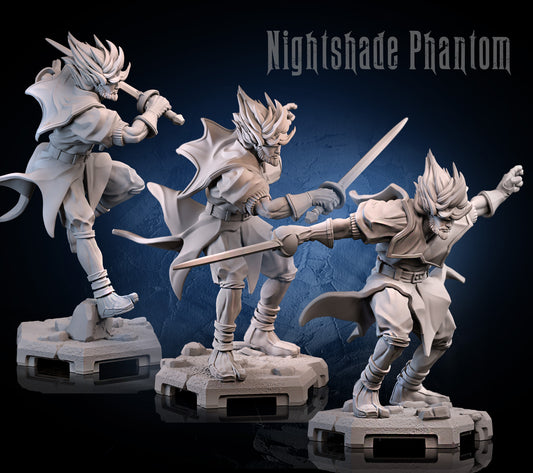Nightshade Phantom – Shadow Boss – Knights of the Round Miniature