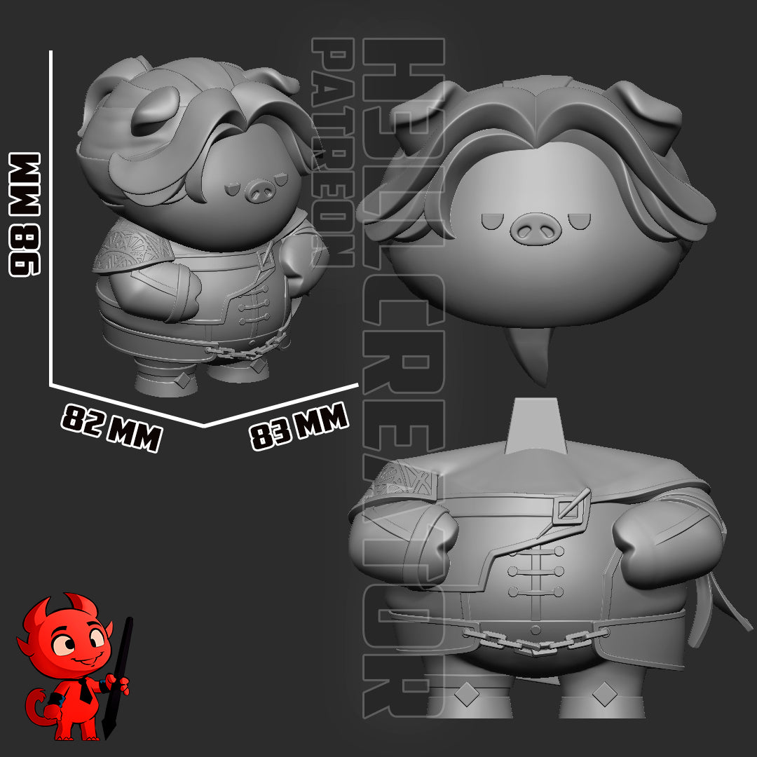 Pigelle Figurine – Expedition 33 Collectible (Maelle Pigified Edition)