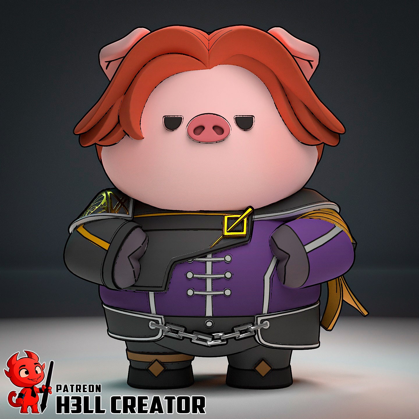 Pigelle Figurine – Expedition 33 Collectible (Maelle Pigified Edition)