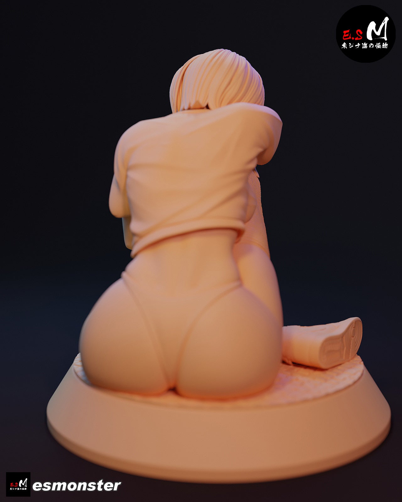 Mavis Hotel Transylvania 1:6 scale figure seated rear angle view