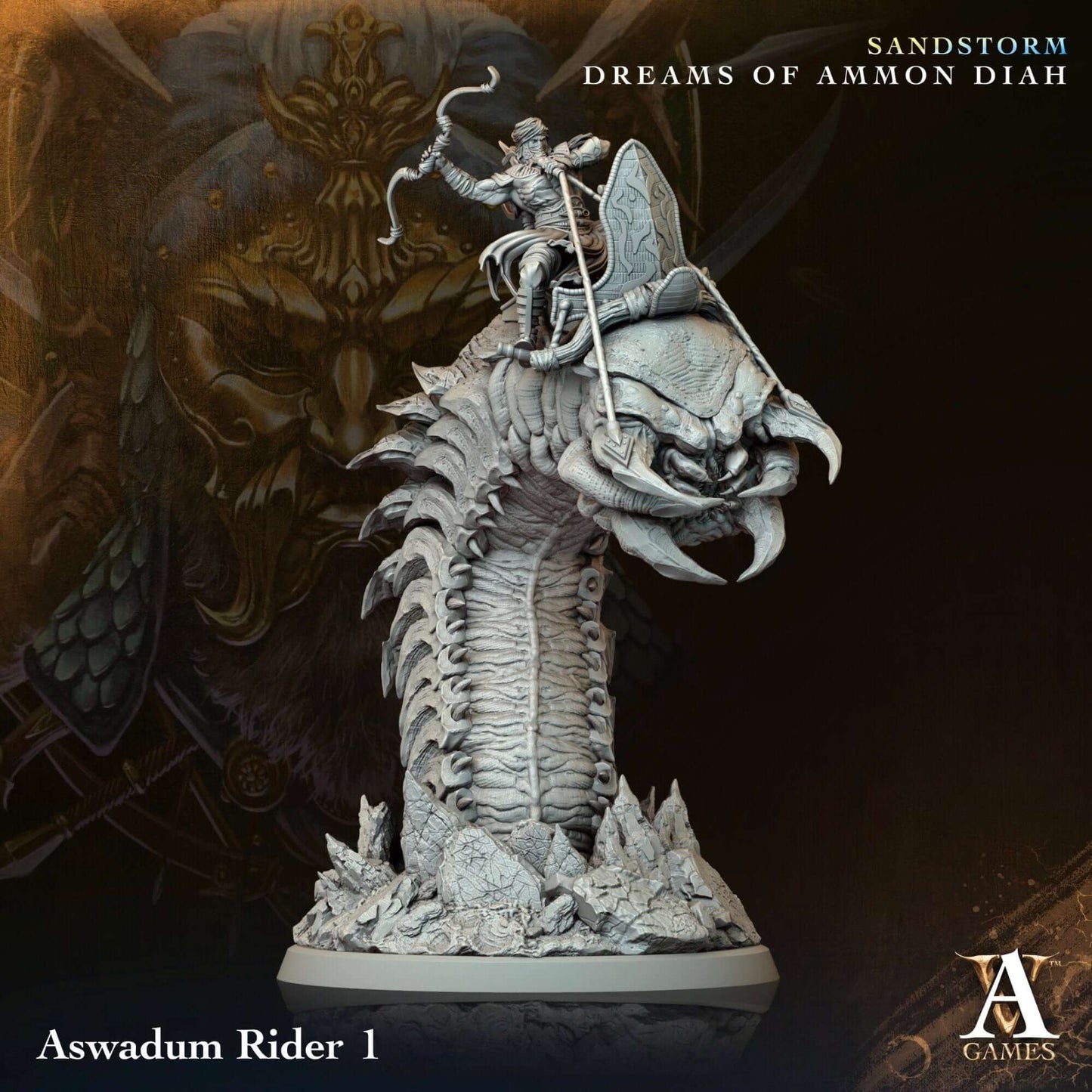 Aswadum Riders - Dervish Sandworm Riders