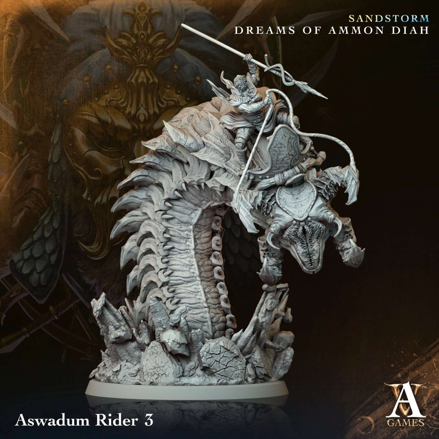 Aswadum Riders - Dervish Sandworm Riders