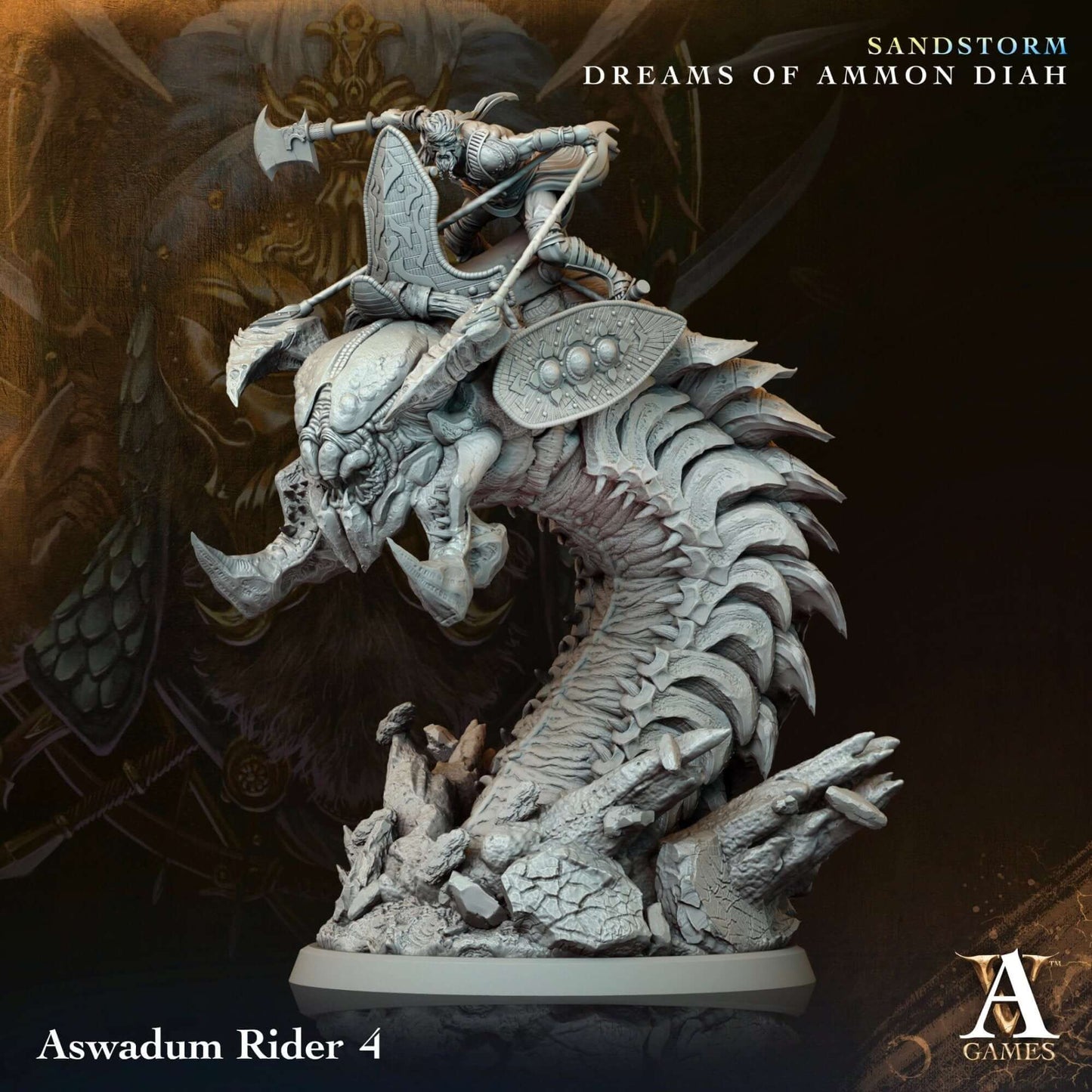 Aswadum Riders - Dervish Sandworm Riders