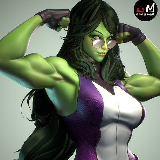 She Hulk - Marvel Comics (SFW/NSFW 18+ Only) - 1:6 Scale Figure