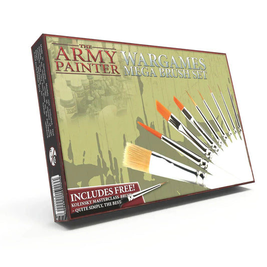 Army Painter Tools: Mega Brush Set
