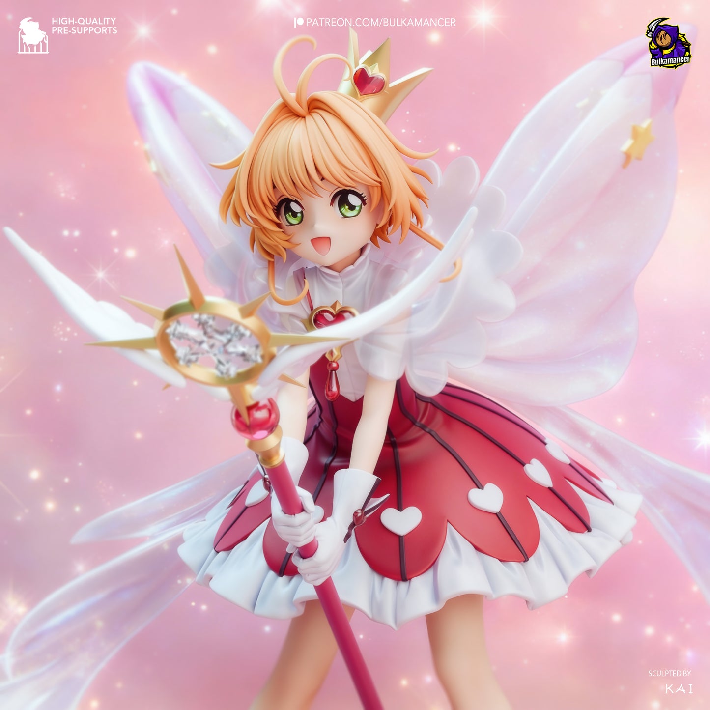Sakura Card Captor Sakura painted 1:8 scale figure magical girl