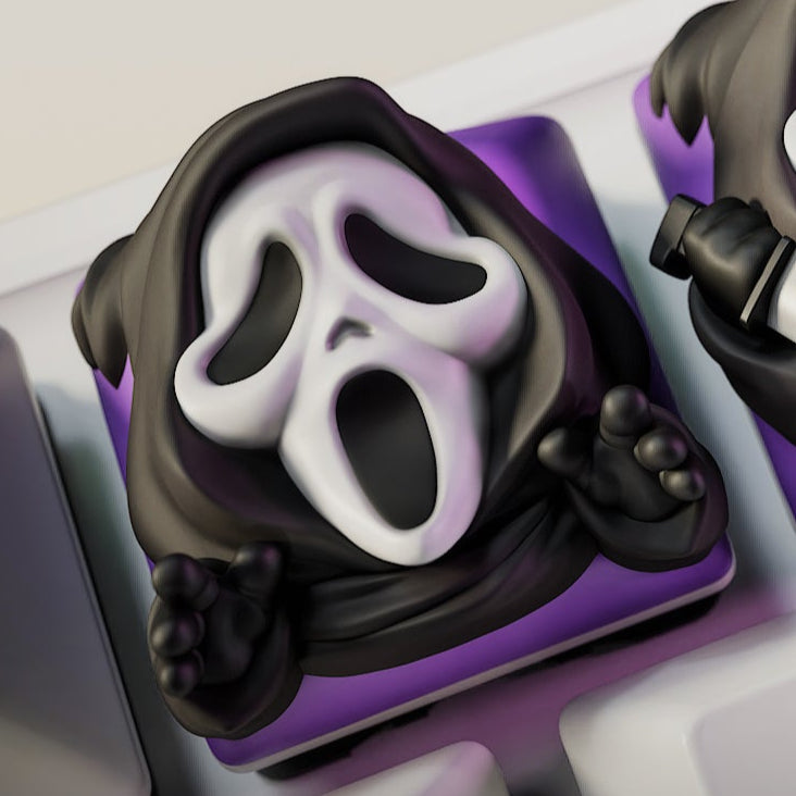 Ghostface - Halloween Style Keyboard Keycaps
