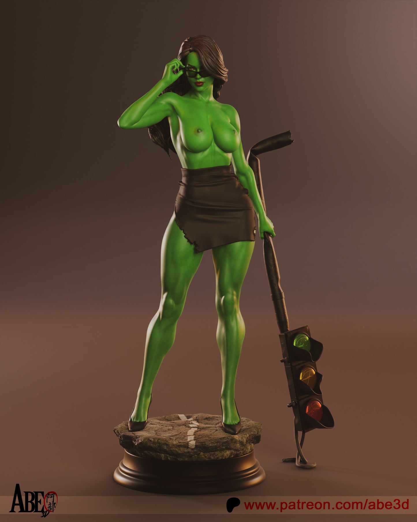 She Hulk - Marvel Comics (SFW/NSFW 18+ Only) - 1:4 Scale