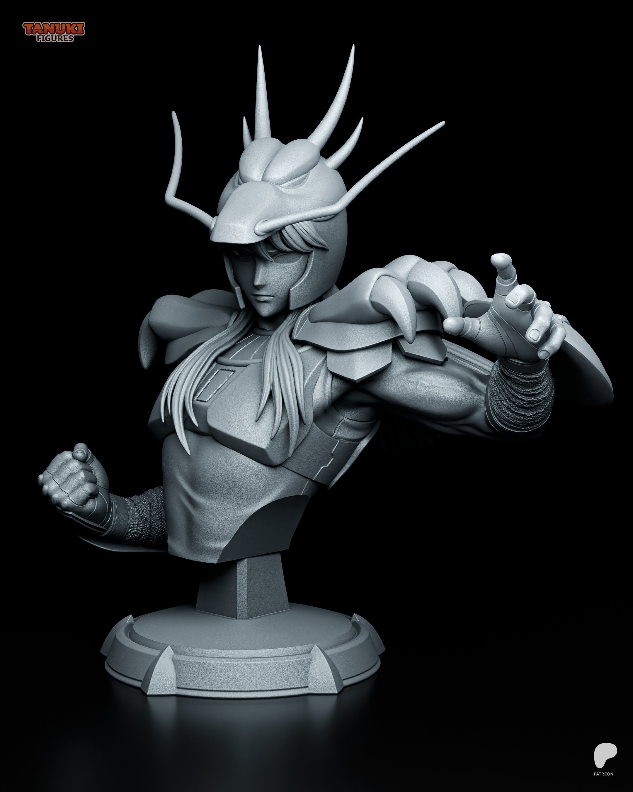 Shiryu - Saint Seiya - 1:6 Scale Figure & Bust – Dungeon Master Minis