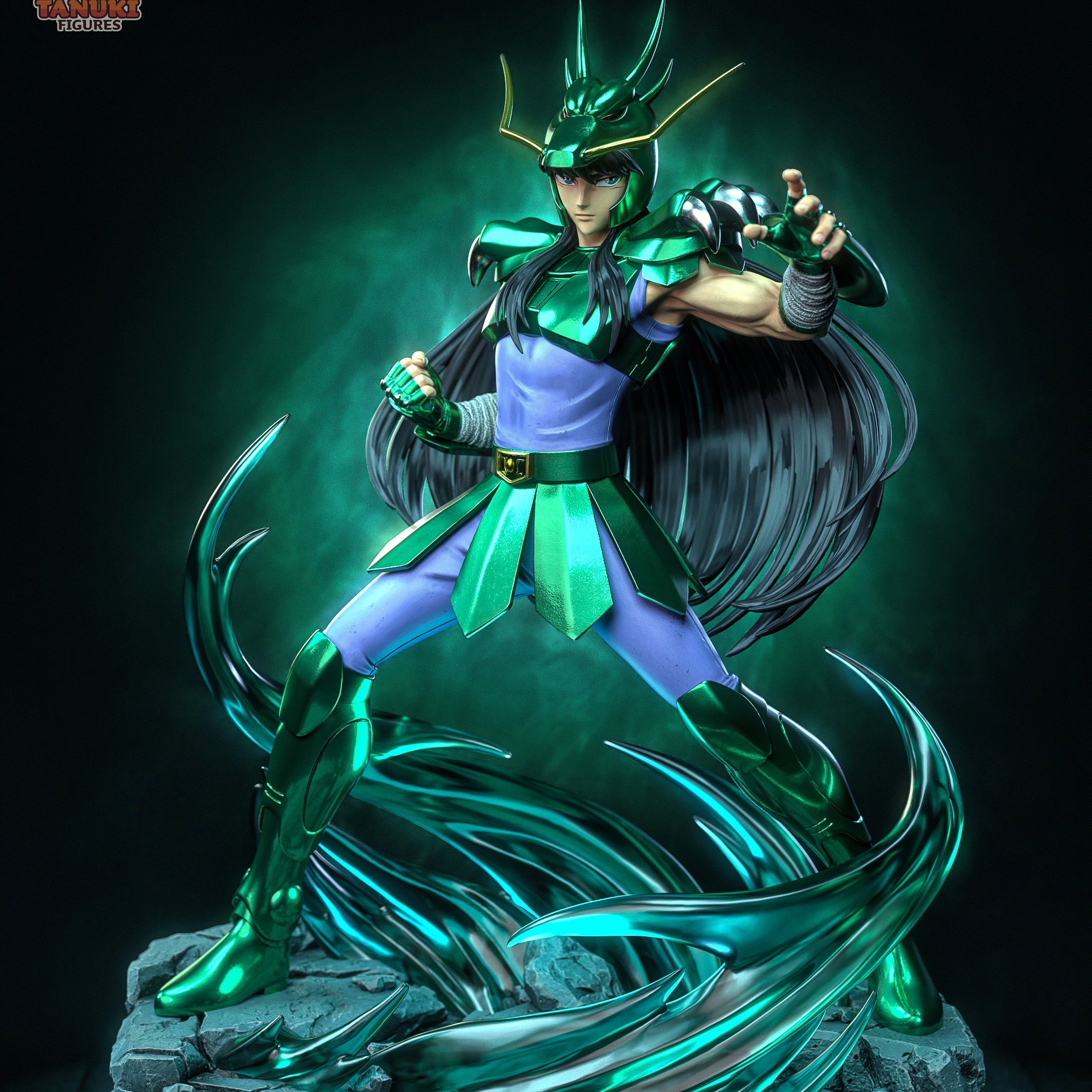 Shiryu - Saint Seiya - 1:6 Scale Figure & Bust – Dungeon Master Minis