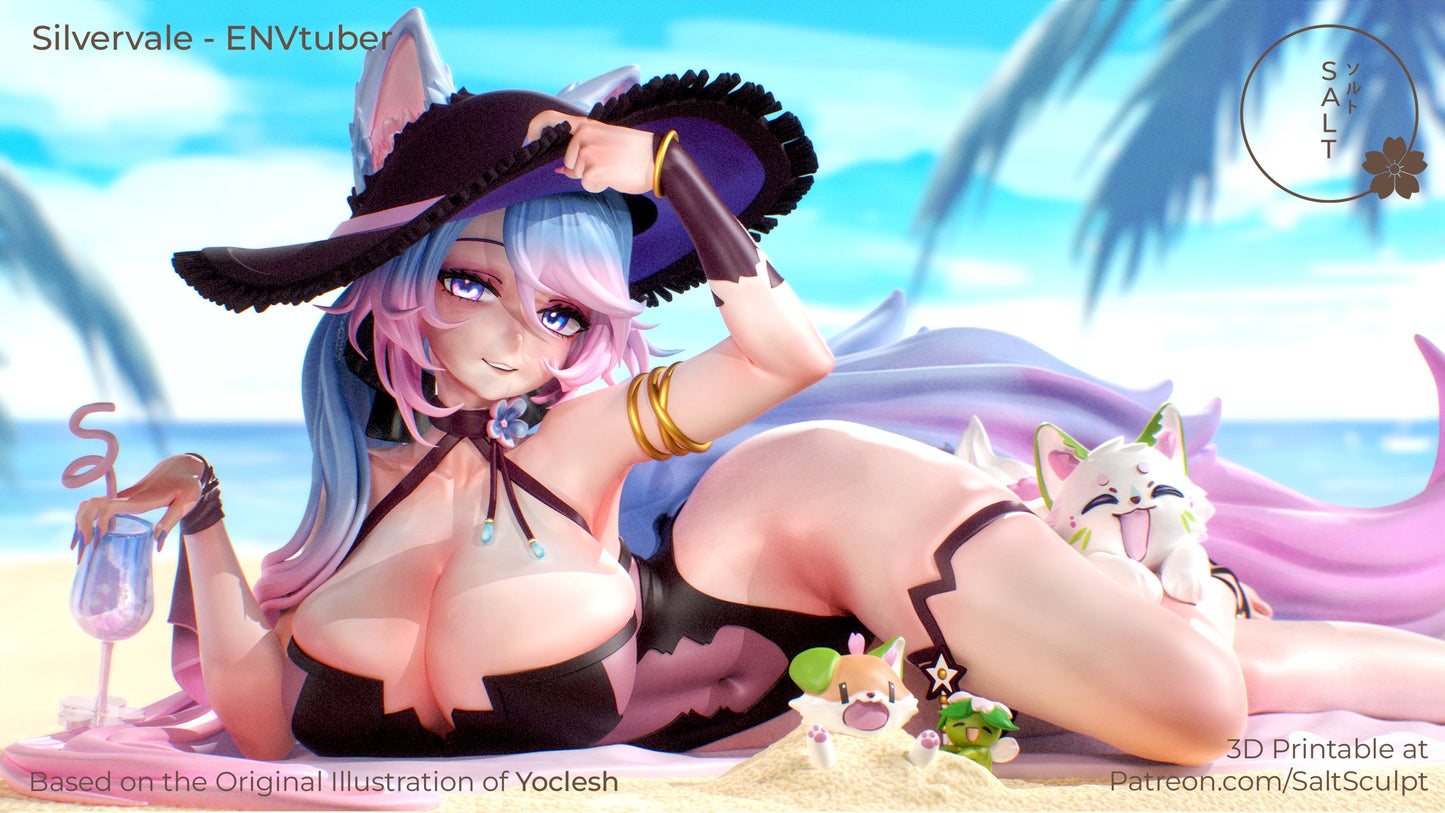 Silvervale - Vtuber (SFW/NSFW 18+ Only) - 1:7 Scale