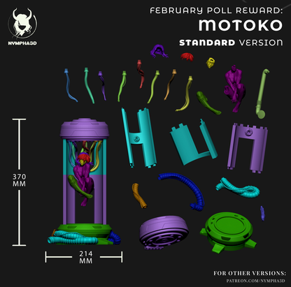 Motoko Kusanagi - Ghost in the Shell (SFW/NSFW 18+ Only) - 1:4 Scale Figure