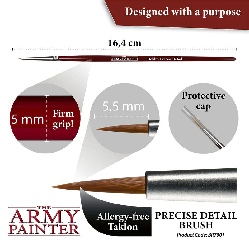 Army Painter Tools: Hobby Brush - Precise Detail