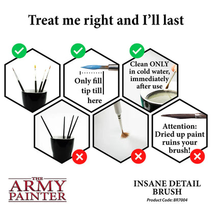 Army Painter Tools: Wargamer Brush - Insane Detail