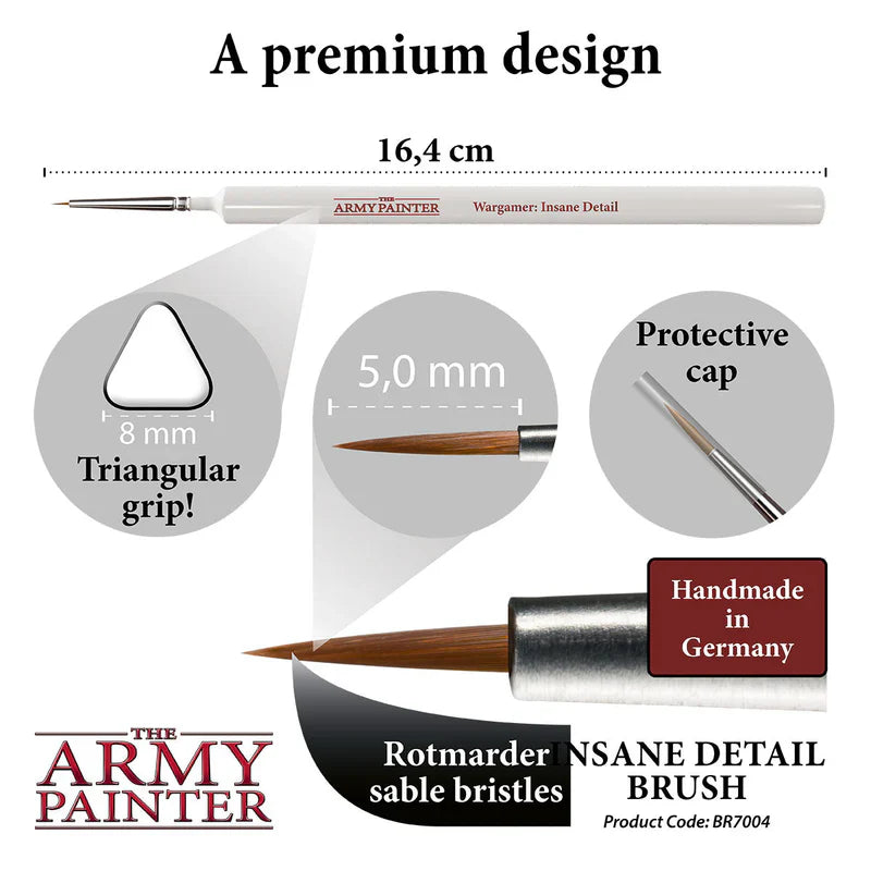 Army Painter Tools: Wargamer Brush - Insane Detail