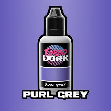 Turbo Dork: Metallic Acrylic Paint - Purl Grey