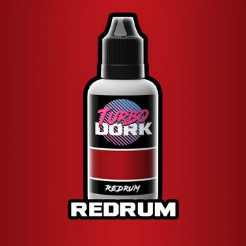 Turbo Dork: Metallic Acrylic Paint - Redrum