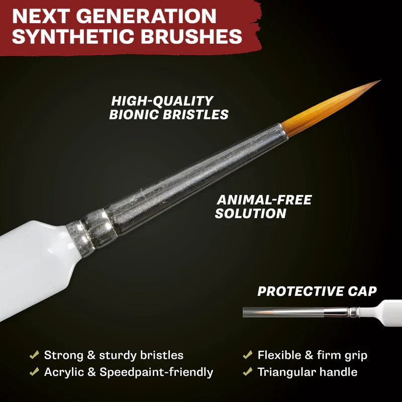 Army Painter Tools: Wargamer Brush - Basecoating 5