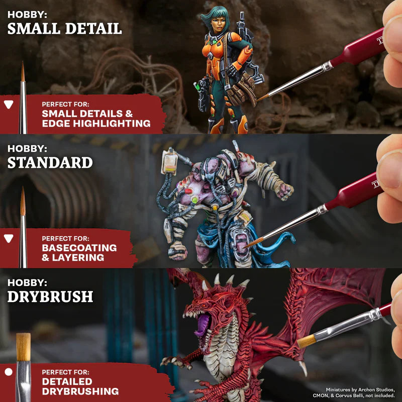 Army Painter Tools: Hobby Brush Starter Set Box