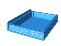 Single compartment view of Necromancer's Tome tray for dice or minis