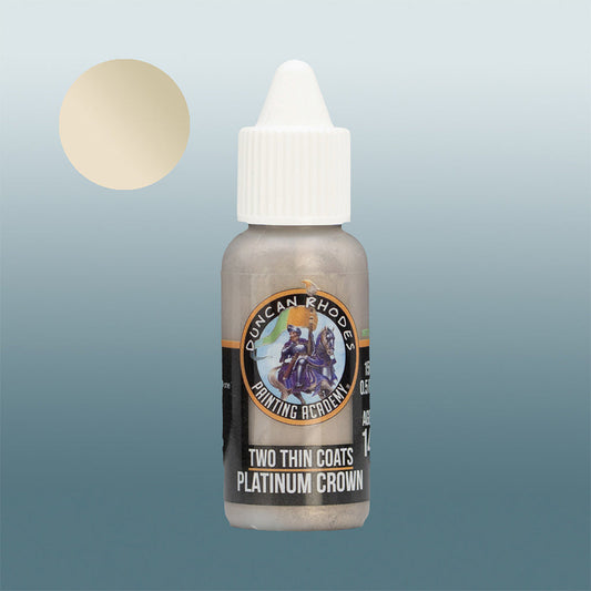 Two Thin Coats Metallic: Platinum Crown