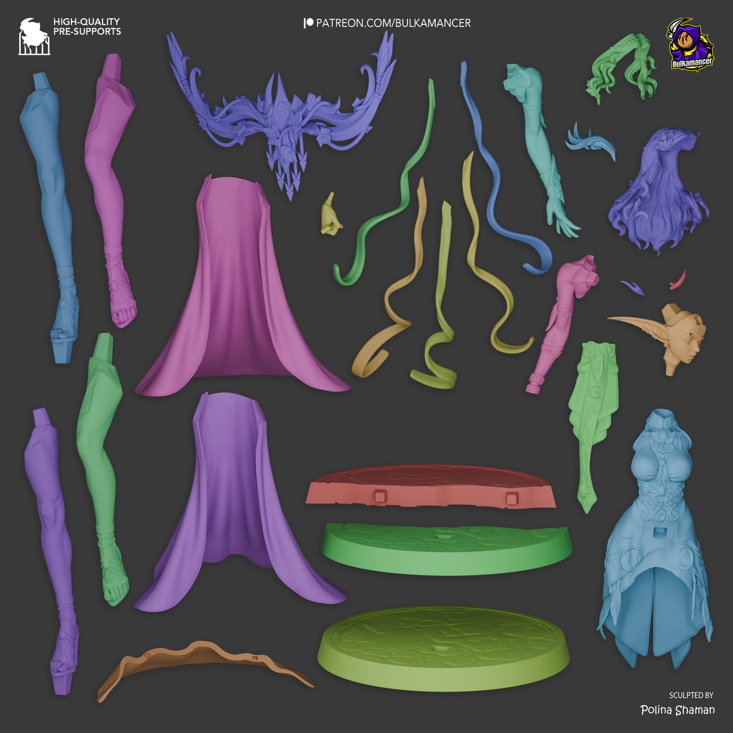 Tyrande Whisperwind - Warcraft - 1:8 Scale Figure